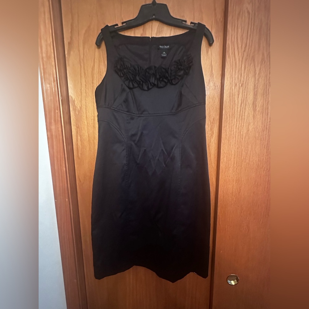 White House Black Market Elegant Black Gown